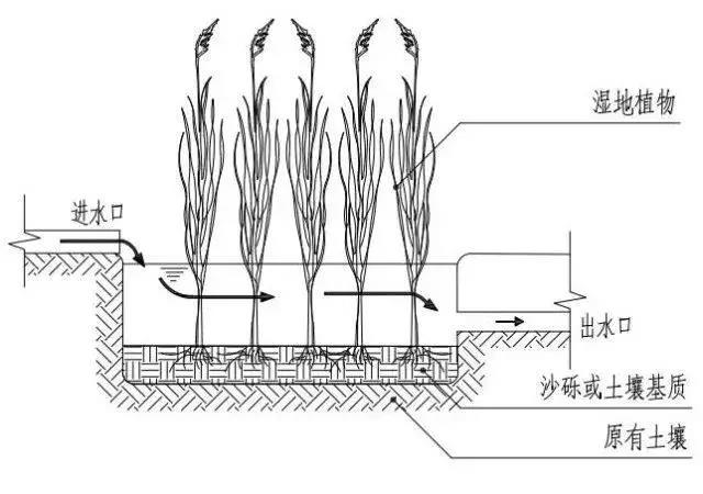 人工濕地污水處理工藝